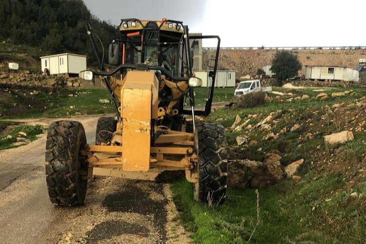 Hatay'da sıcak asfalt öncesi hazırlıklar başladı