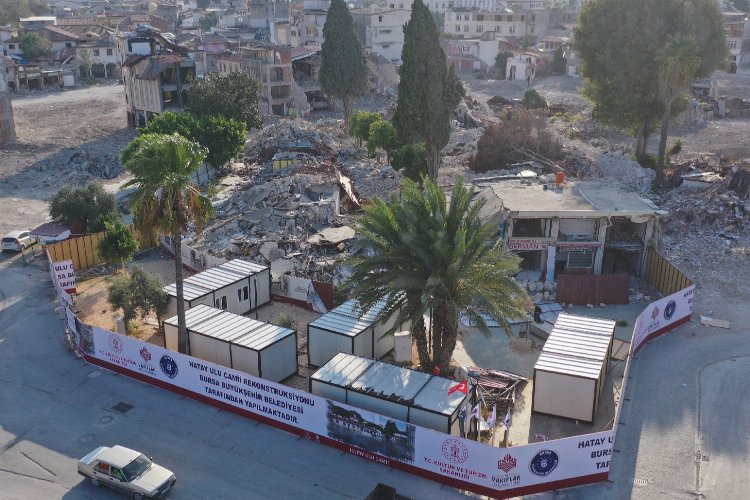 Hatay'daki tarihi ayağa kaldıracak Bursa hamlesi