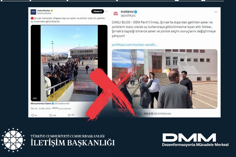 İletişim'den 'provokatif iddialara' açıklama