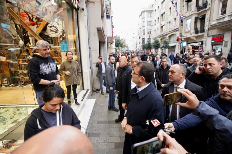 İmamoğlu'ndan terör mağdurlarına 'geçmiş olsun' ziyareti