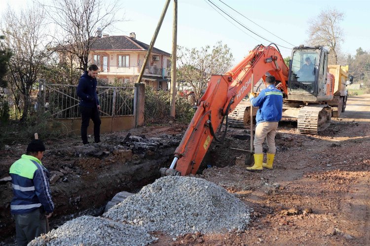 İzmit Eseler'de yağmur suyu problemi bitiyor