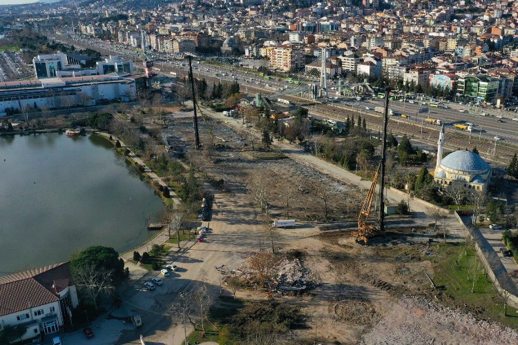 İzmit'in Millet Bahçesi'nde hummalı çalışma