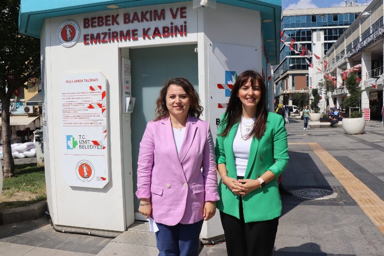 İzmit'te emzirme kabinine yoğun ilgi