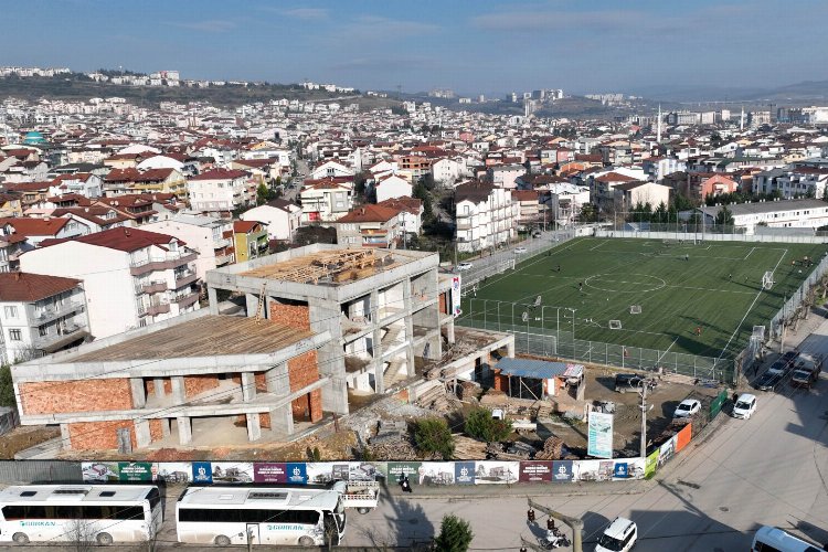 İzmit'te Hasan Doğan Gençlik Merkezi yükseliyor