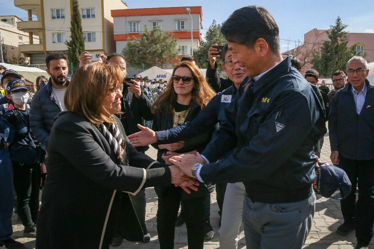 Japonya Dışişleri'nden Gaziantep'in 'sahra'sına ziyaret