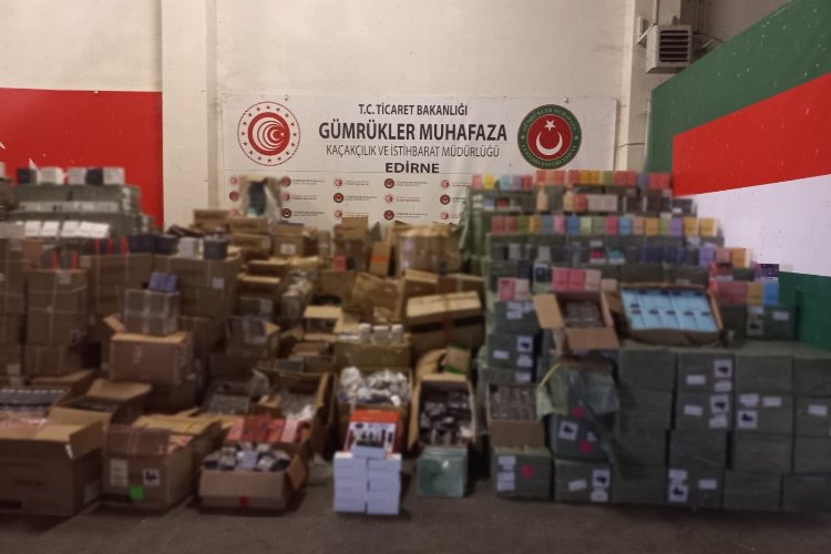 Kapıkule’de Gümrük Muhafaza kaçakçılara karşı 'kapı' gibi!