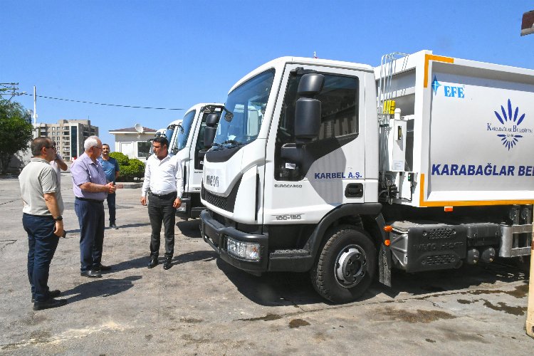 Karabağlar'ın araç filosunu gençleşiyor