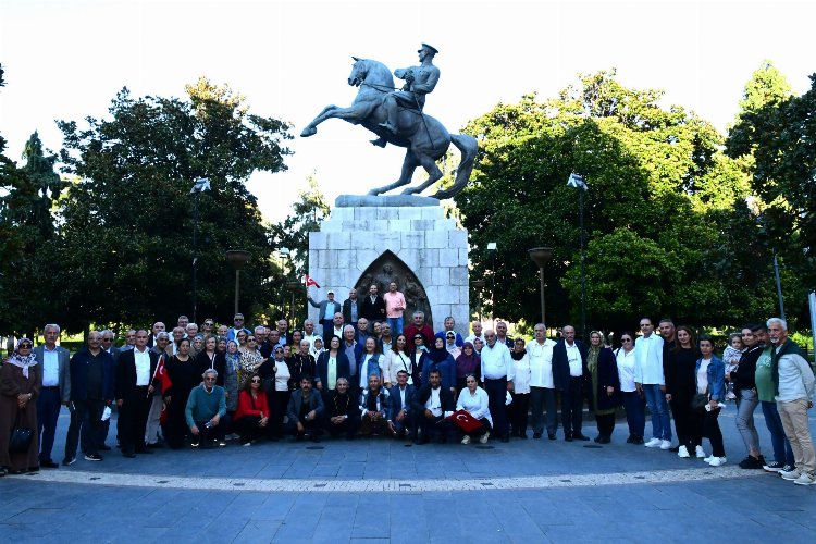 Karabağlar'ın muhtarları Cumhuriyetin 100. yılında Samsun’da