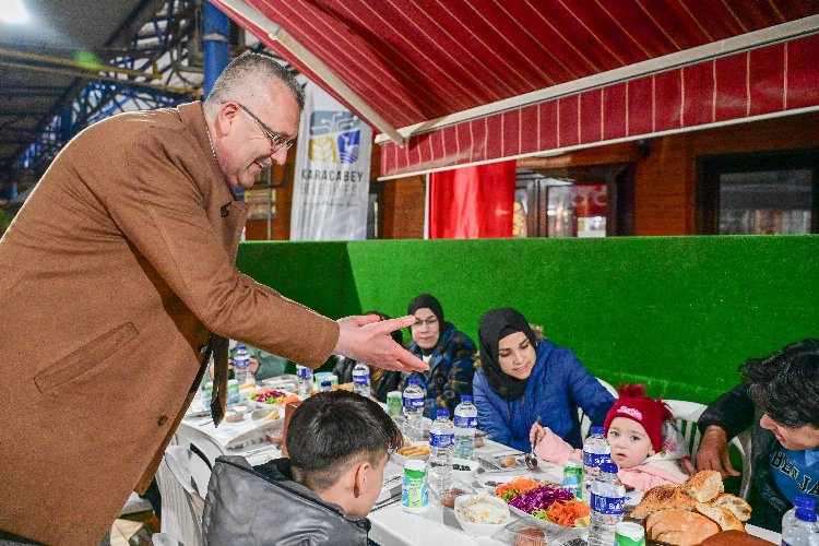 Karacabey’de anlamlı iftar buluşması