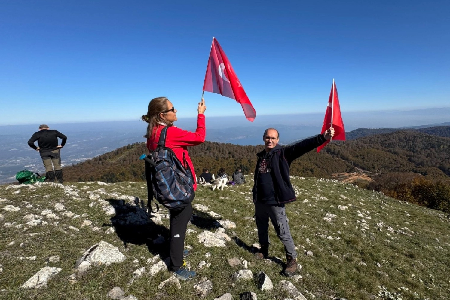 Kartepe’nin zirvesinde Cumhuriyet coşkusu