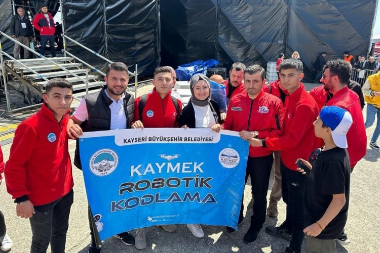 KAYMEK öğrencileri TEKNOFEST 2023 heyecanını yaşadı