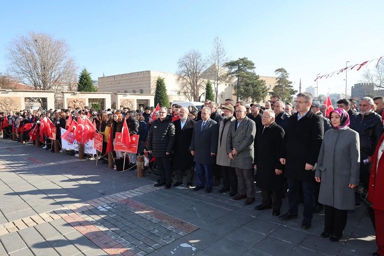 KAYMEK öğrencilerinden Sarıkamış'a saygı duruşu