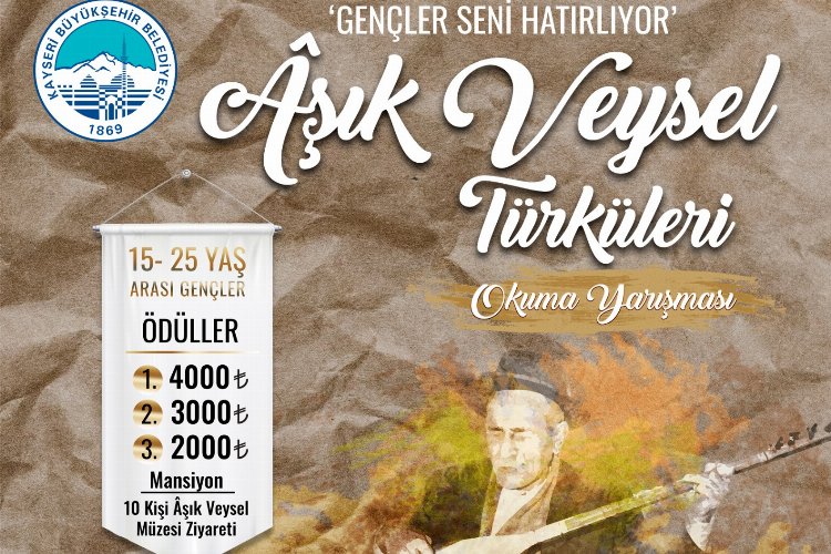 KAYMEK'ten Aşık Veysel yarışması