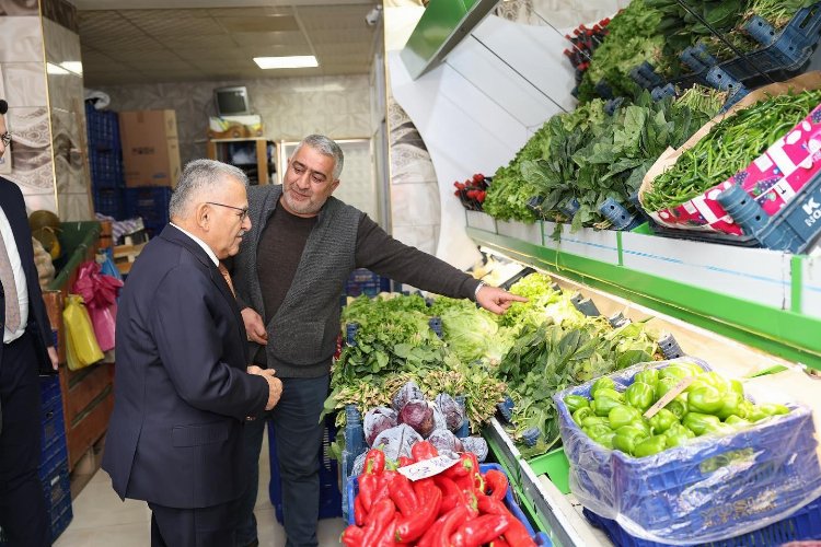 Kayseri'de kadın kooperatiflerine Büyükkılıç'tan ziyaret