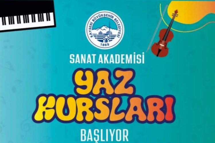 Kayseri'de Sanat Akademisi yaz kursları için kayıtlar başlıyor