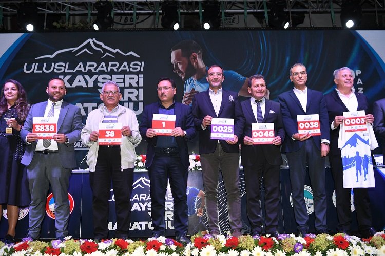 Kayseri'de yarı maraton heyecanı