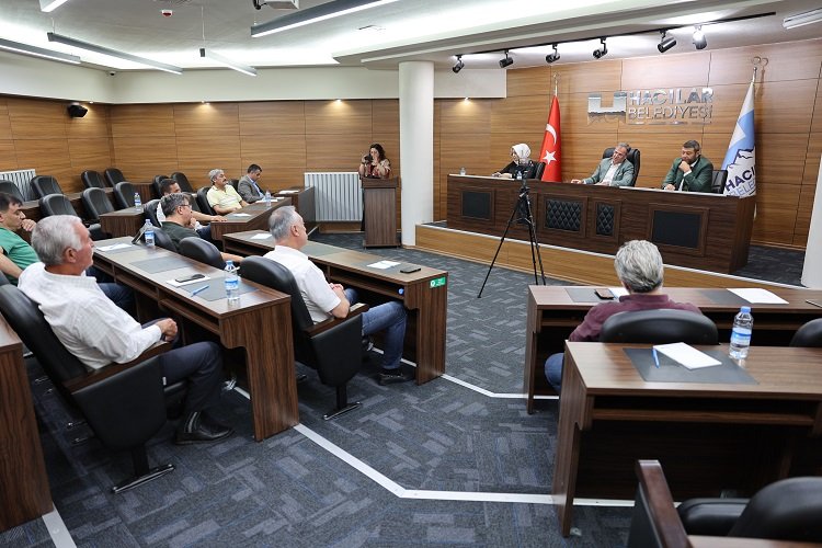 Kayseri Hacılar'da meclis toplandı