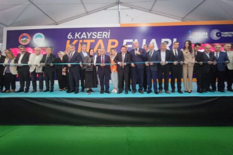 Kayseri Kitap Fuarı açıldı