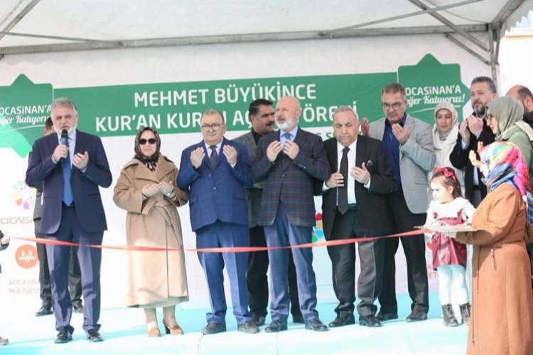 Kayseri Kocasinan'da Mehmet Büyükince Kur'an Kursu açıldı