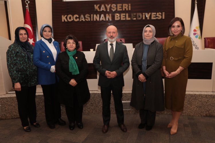 Kayseri Kocasinan kadınları unutmadı