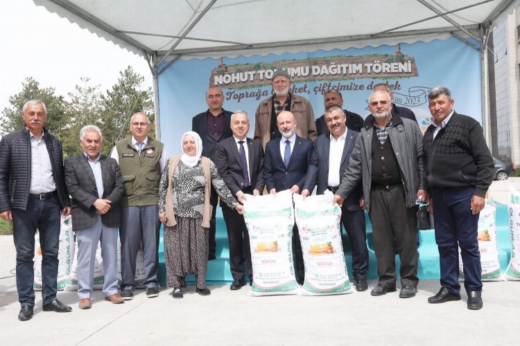 Kayseri Kocasinan tarımda mutluluk 'tohum'larını ekti