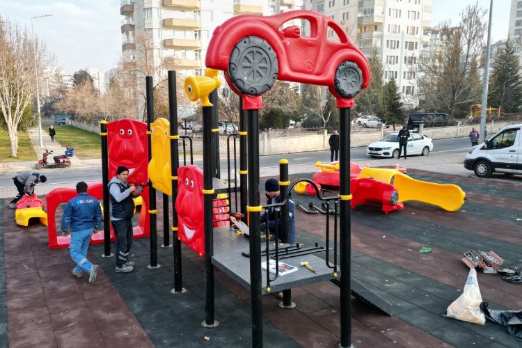 Kayseri Melikgazi'den 210 yeni park