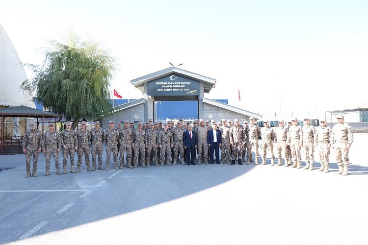 Kayseri protokolünden PÖH timlerine uğurlama