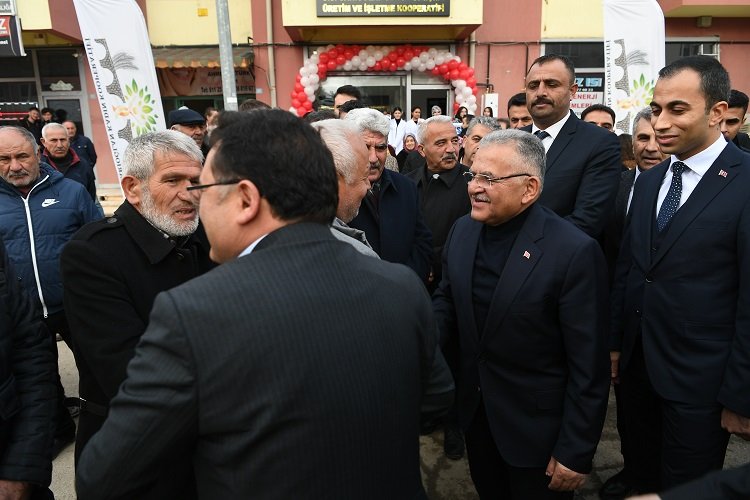 Kayseri protokolünden Sarıoğlan'a yatırım çağrısı