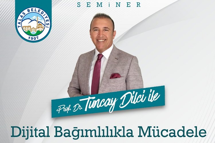 Kayseri Talas'ta bağımlılık semineri