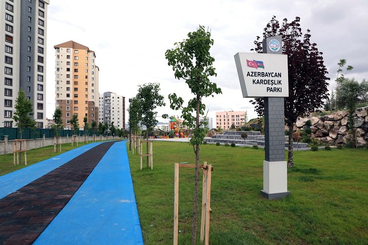 Kayseri Talas'ta fonksiyonel park