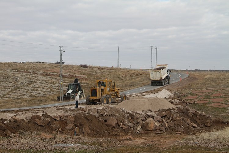 Kayseri Talas'ta Sosun mesaisi