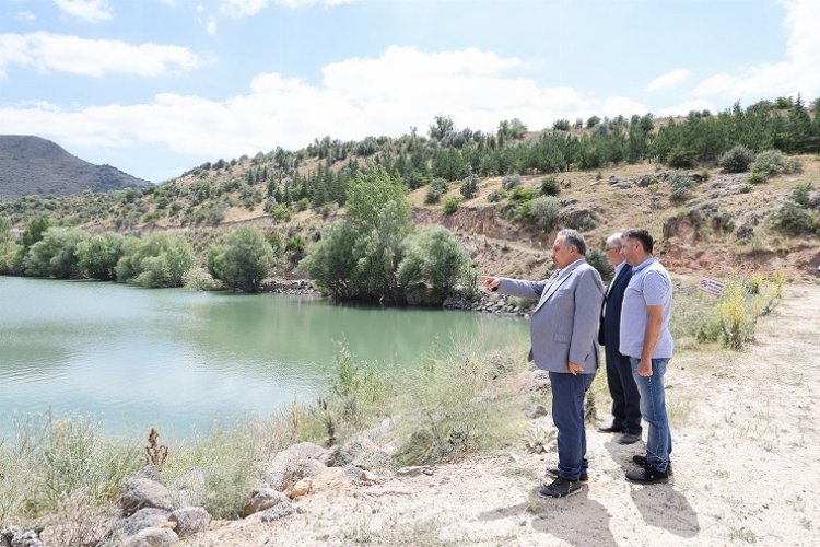 Kayseri Talas'ta Zincidere mesaisi