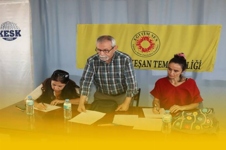 Keşan'da Eğitim-Sen Temsilciliği genel kurulunu yaptı