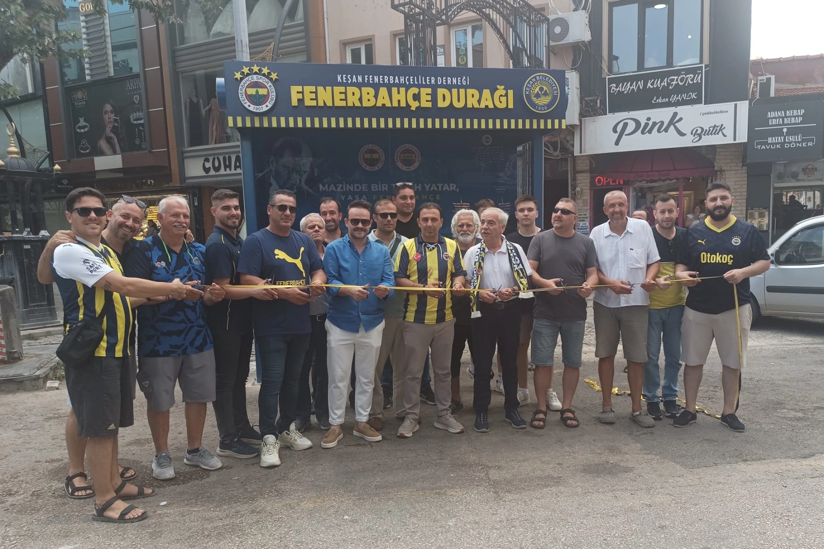 Keşan'da Fenerbahçeliler Derneği durağı açıldı