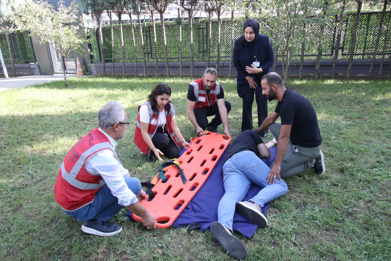 Kocaeli'de Afet İşleri personeline ilk yardım eğitimi