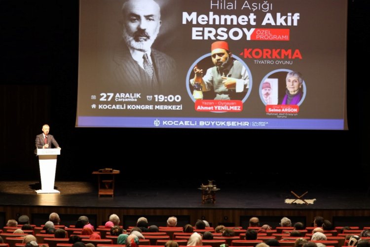 Kocaeli'de 'Akif'e anma