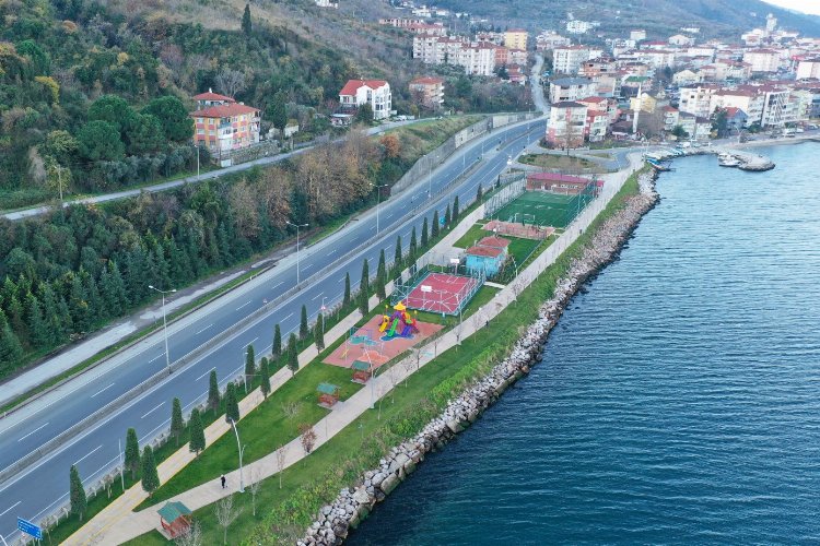 Kocaeli'de çift kaydıraklı aquapark şekillenmeye başladı