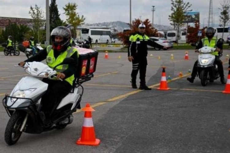 Kocaeli'de 'hızlı değil güvenli teslimat' eğitimi