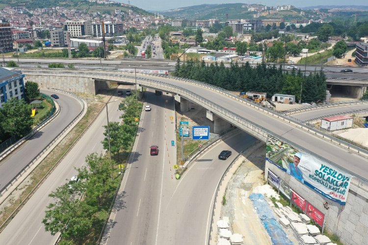 Kocaeli'de o kavşak trafiğe nefes aldıracak