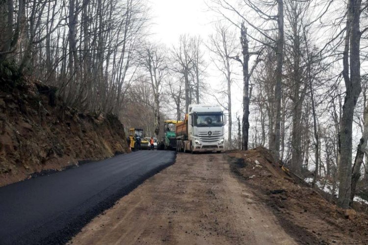 Kocaeli'de teleferiğin son durağına otopark ve yol