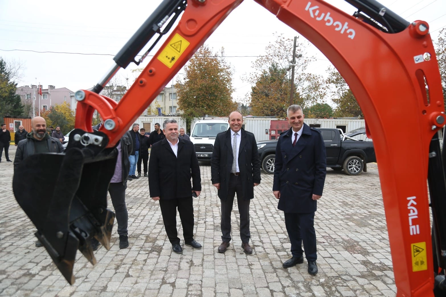 Kocaeli Gölcük'ün makine parkuruna 3 yeni takviye