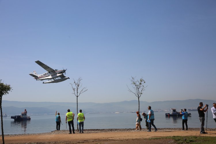 Kocaeli'nde havadan denetim karadan ve denizden temizlik