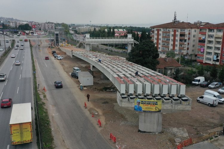 Kuruçeşme Tramvayı'nda 72 kirişin montajı tamamlandı