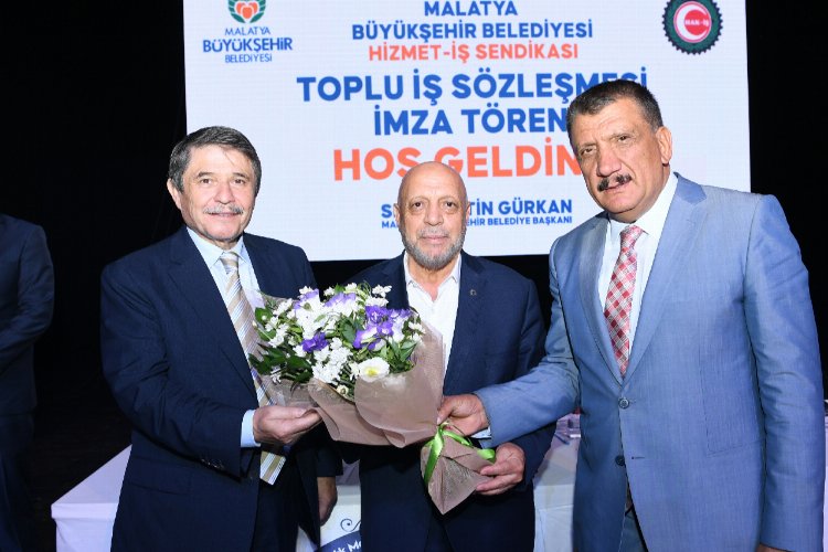 Malatya Büyükşehir'de 'Toplu İş Sözleşmesi' sevinci