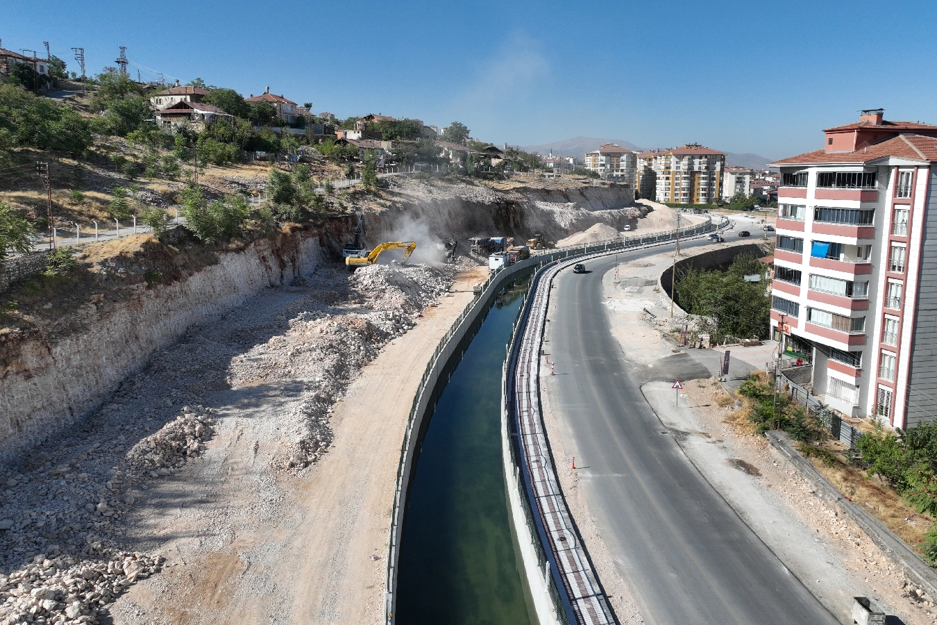 Malatya'da Güney Kuşak Yolu ortaya çıkıyor