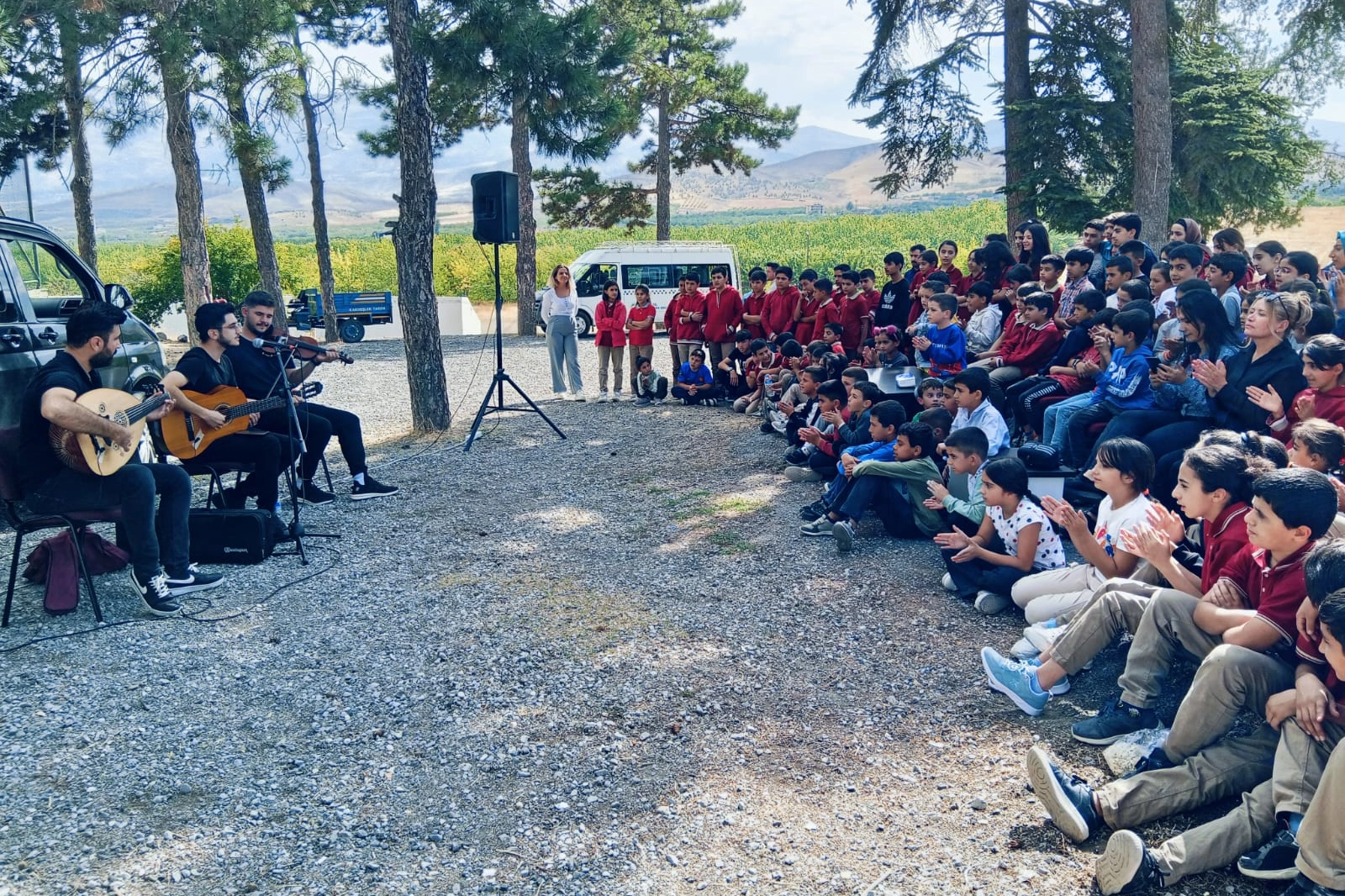 Malatya'da öğrencilere moral etkinliği