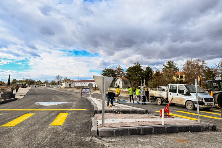 Malatya'da tamamlanan bağlantı yoluna Başkan Gürkan'dan inceleme