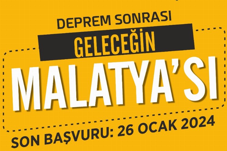 Malatya Kent Konseyi'den 'Deprem sonrası geleceğin Malatyası'