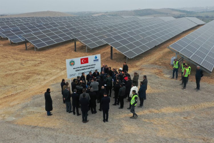 Malatya MASKİ enerjisinin yüzde 30'unu GES'ten karşılayacak