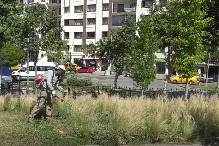 Malatya'nın parklarında bakım ve onarım